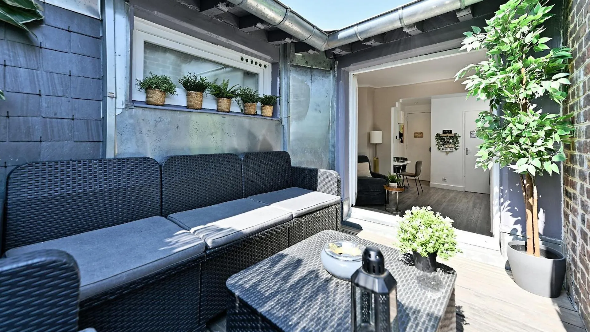 Studio Terrasse Vue Incroyable Sur Tour Eiffel Paris 0*,  France