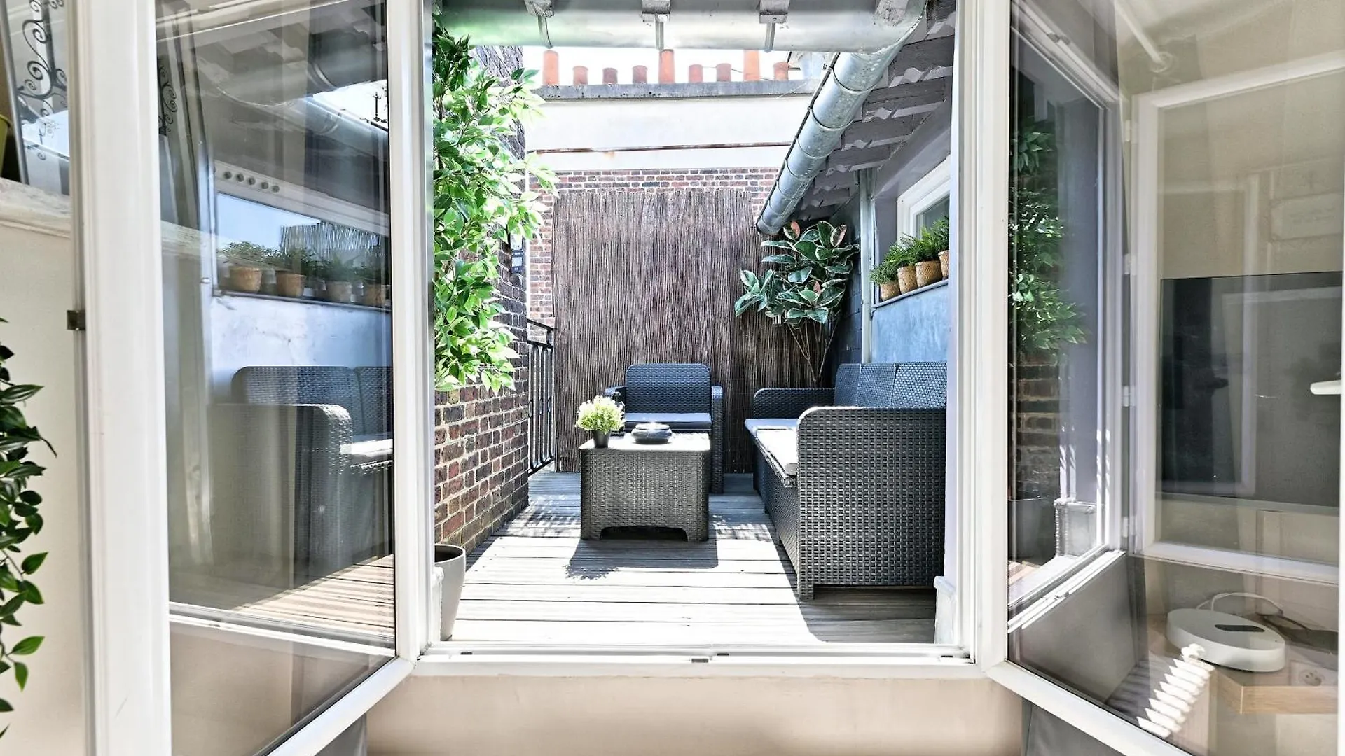 Studio Terrasse Vue Incroyable Sur Tour Eiffel Paris Apartment