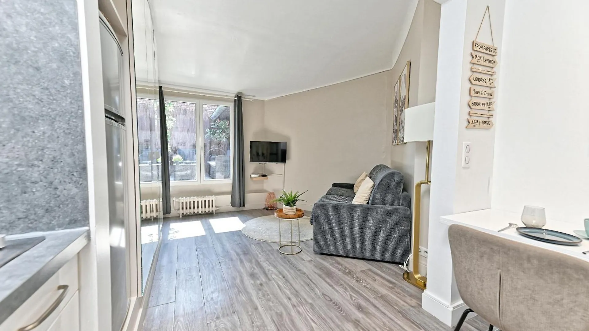 Studio Terrasse Vue Incroyable Sur Tour Eiffel Paris Apartment