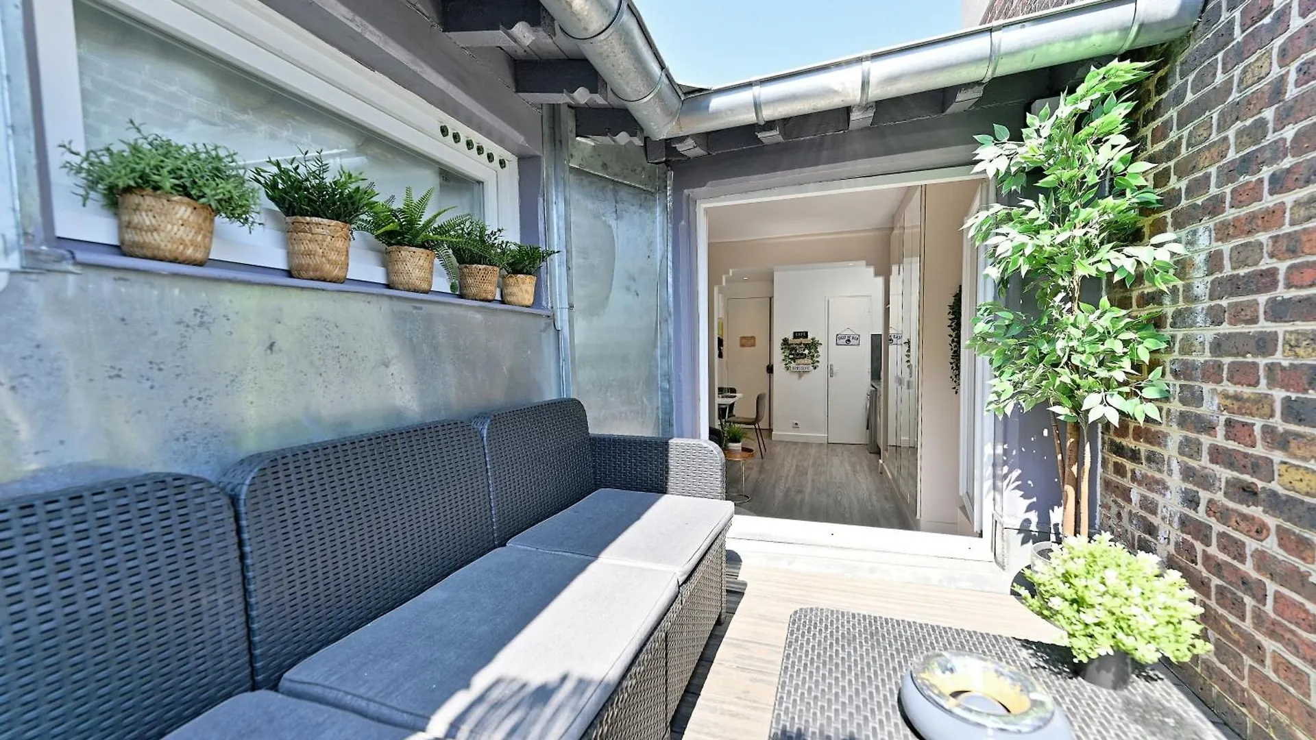 Apartment Studio Terrasse Vue Incroyable Sur Tour Eiffel Paris
